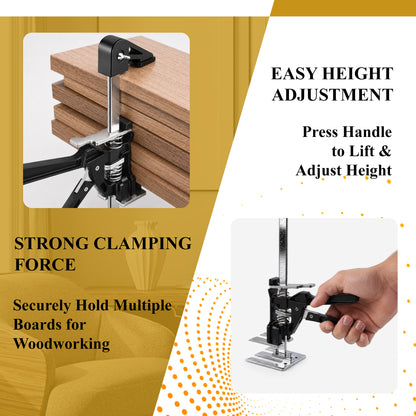 Agesis 2 Pack Furniture Jack, 15 Inch Labor Saving Arm Jack Handle, Height Adjustment Lifting Tool for Cabinets, Doors and Wall Tile, Load 440 LB